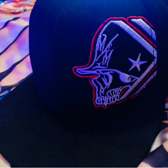 Brand New Authentic Metal Mulitia SnapBack Flat Billed Ball Cap. Never Worn - Picture 3 of 5